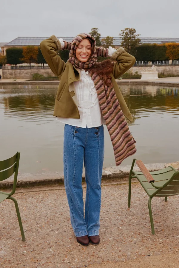 Best Nia. Bufanda multirayas Mujer Bolsos Y Accesorios