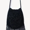 Flash Sale Nina.Bolso terciopelo abalorios Mujer Bolsos Y Accesorios
