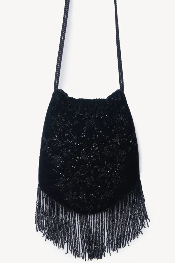 Flash Sale Nina.Bolso terciopelo abalorios Mujer Bolsos Y Accesorios
