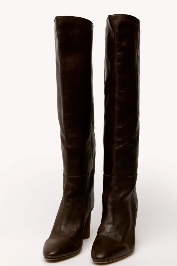 Outlet Noemi. Botas piel caña alta Mujer Zapatos