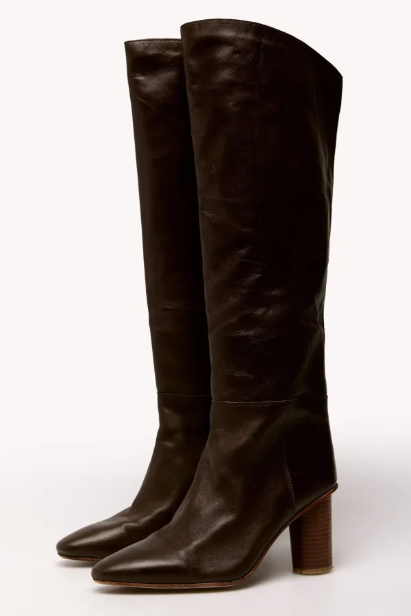 Outlet Noemi. Botas piel caña alta Mujer Zapatos