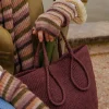 Cheap Nora. Cesta trenzada Mujer Bolsos Y Accesorios