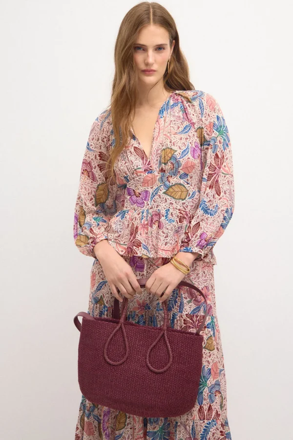 Cheap Nora. Cesta trenzada Mujer Bolsos Y Accesorios