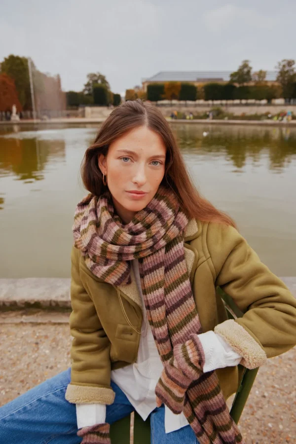Best Nubia. Mitones de punto multirayas Mujer Bolsos Y Accesorios