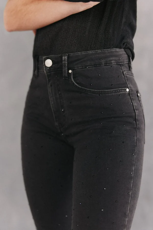 Clearance Odila. Jeans skinny con brillos Mujer Jeans | Pantalones