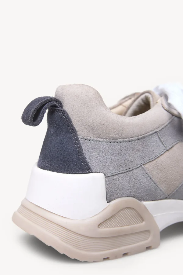 Cheap Oihana. Zapatillas deportivas de piel Mujer Zapatos