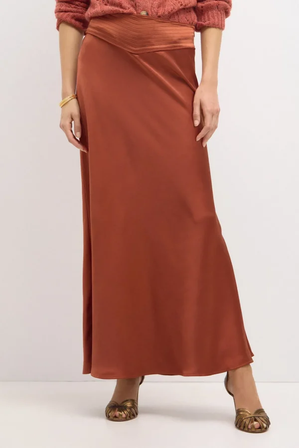 Cheap Olaia. Falda satinada Mujer Faldas