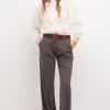 Best Sale Olaia. Pantalón fluido en tencel Mujer Pantalones