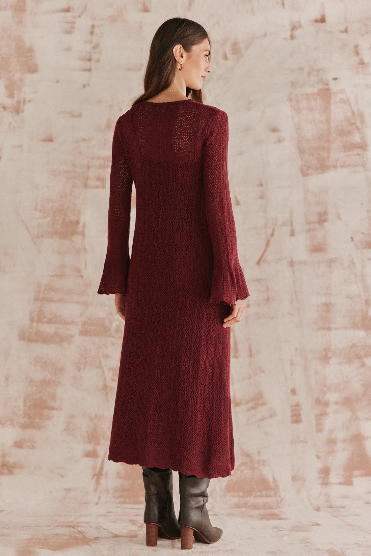 olaya_vestido_largo_punto_7.webp New Olaya. Vestido largo punto Mujer Vestidos Y Monos