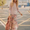Sale Olena. Falda asimétrica y volantes Mujer Faldas