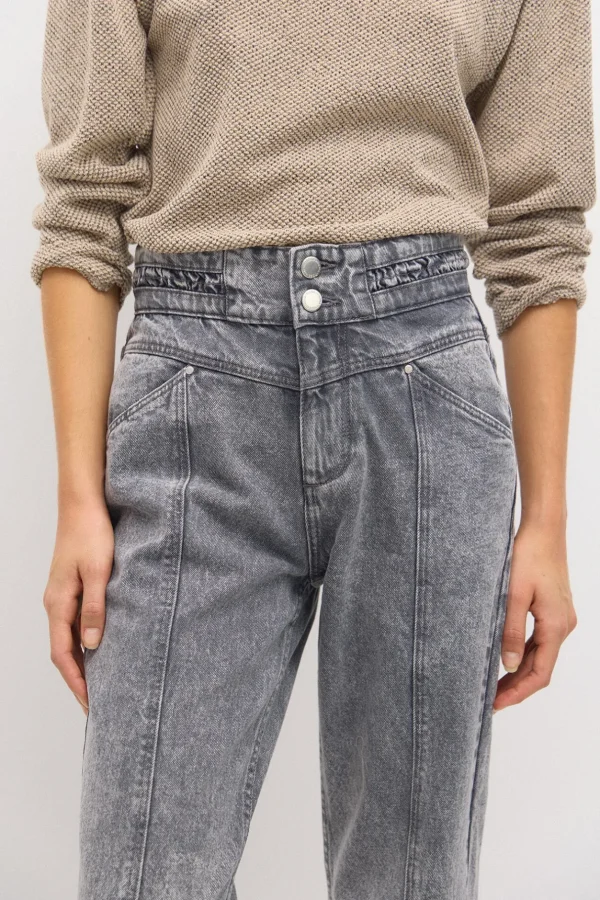 New Olinda. Jeans rectos con cortes Mujer Jeans | Pantalones