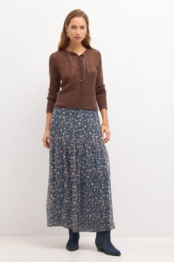 New Olivia. Falda estampada Mujer Faldas