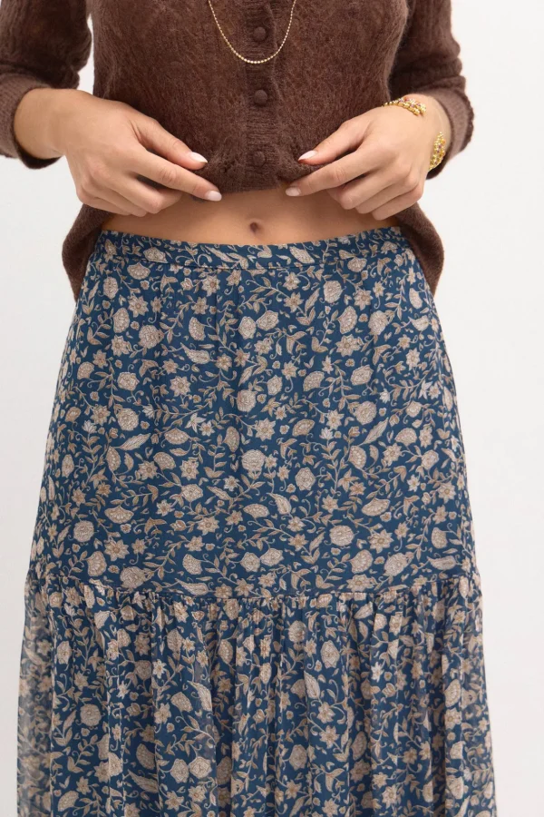 New Olivia. Falda estampada Mujer Faldas