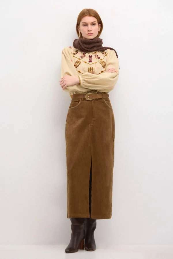 Best Sale Omana. Falda de pana Mujer Faldas