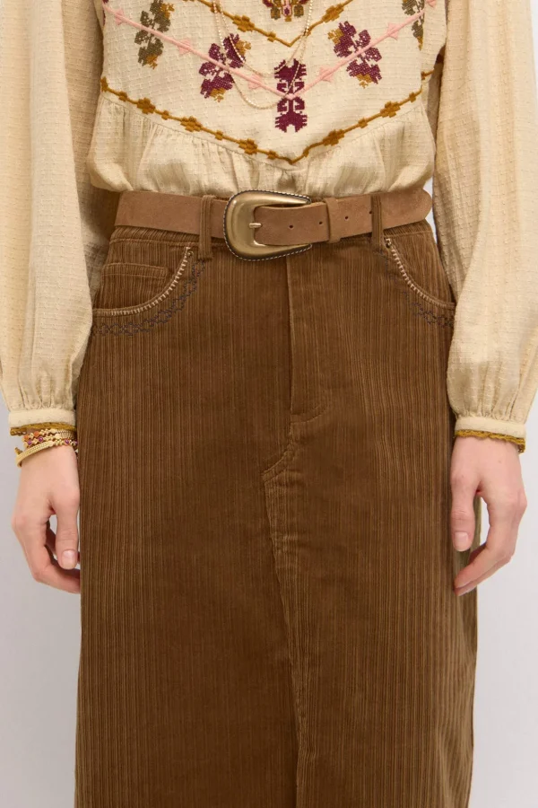 Best Sale Omana. Falda de pana Mujer Faldas