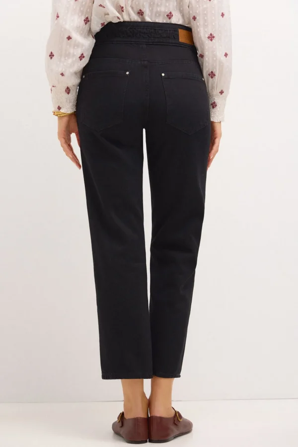 Best Omega. Jeans rectos con cortes Mujer Jeans | Pantalones