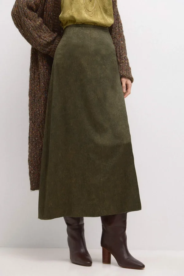 Store Ori. Falda metalizada Mujer Faldas