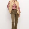 Cheap Padme. Pantalón recto de pana Mujer Pantalones