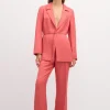 Discount Patricia. Pantalón de traje satinado Mujer Pantalones