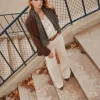 Fashion Pauline. Pantalón recto de pana Mujer Pantalones