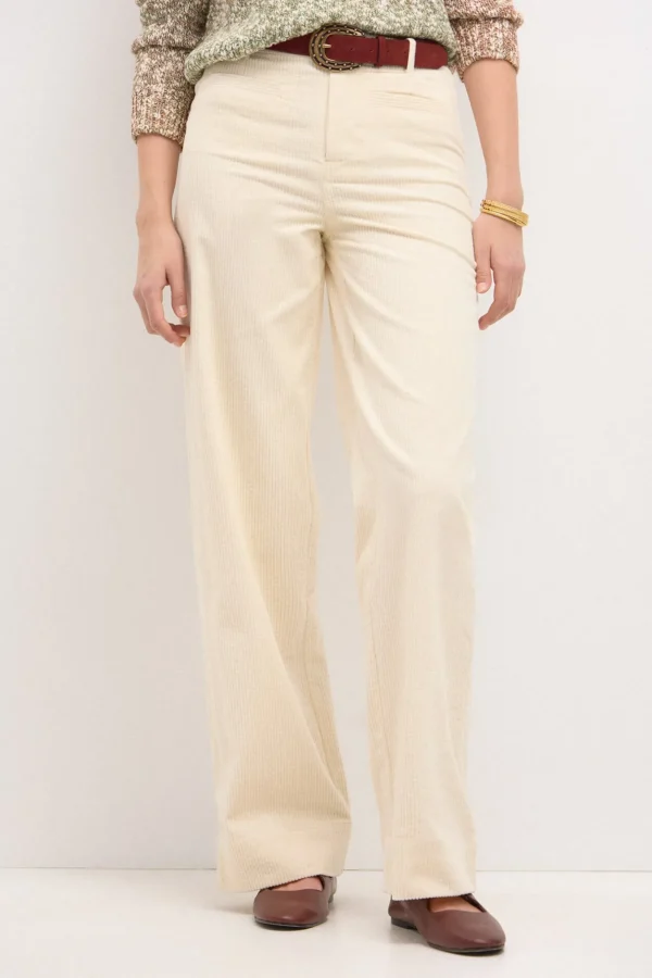 Fashion Pauline. Pantalón recto de pana Mujer Pantalones