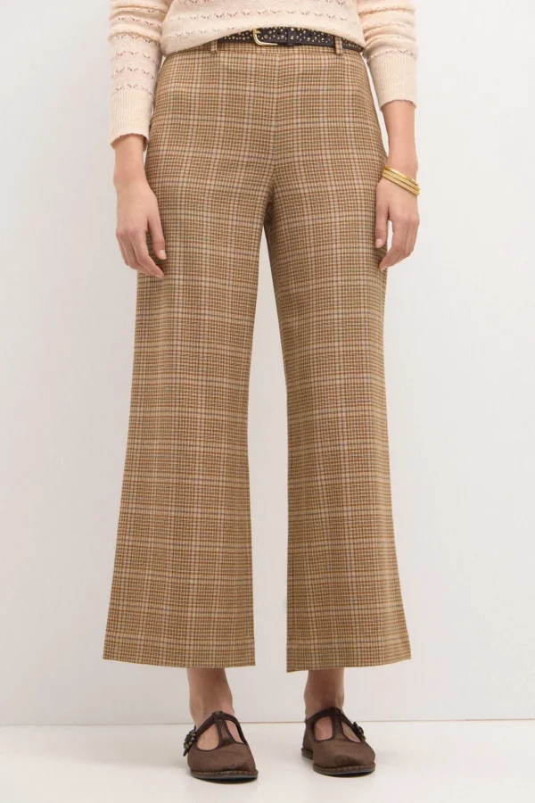 Shop Penny. Pantalón corto de cuadros Mujer Pantalones