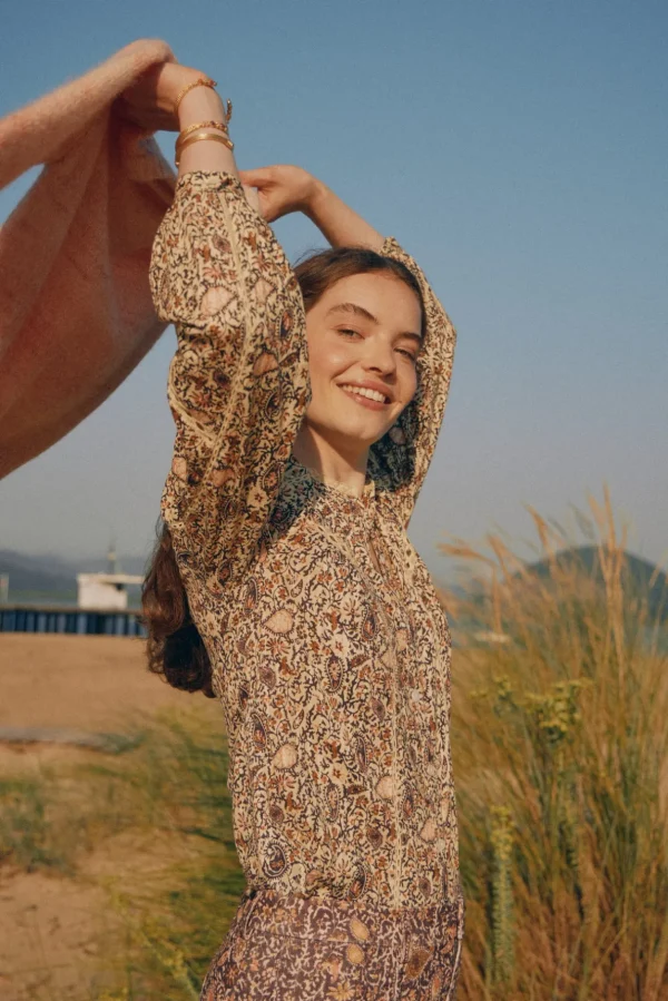 New Rafaela. Blusa estampada. Mujer Blusas Y Camisas