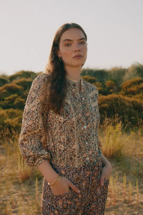 New Rafaela. Blusa estampada. Mujer Blusas Y Camisas