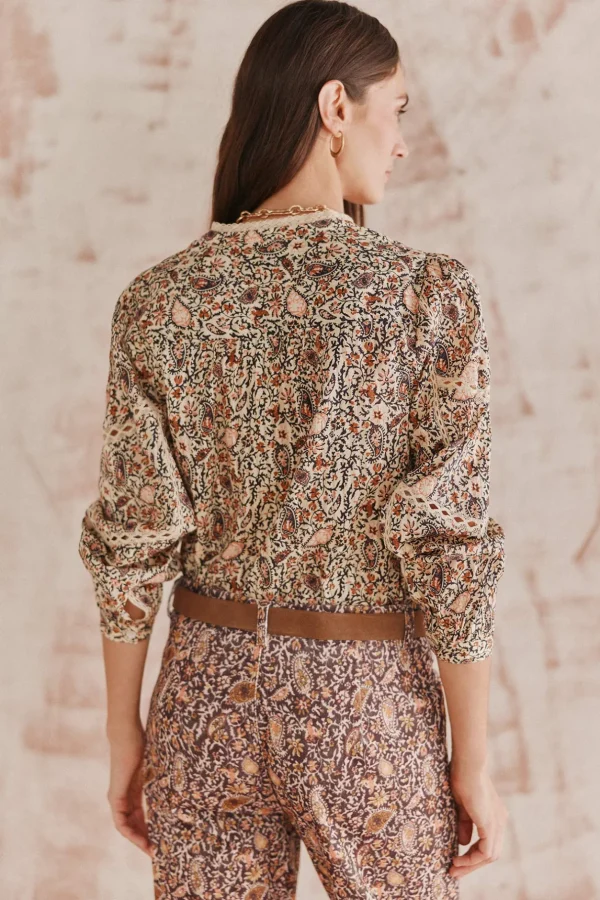 New Rafaela. Blusa estampada. Mujer Blusas Y Camisas