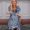 Fashion Rea. Vestido estampado. Mujer Vestidos Y Monos