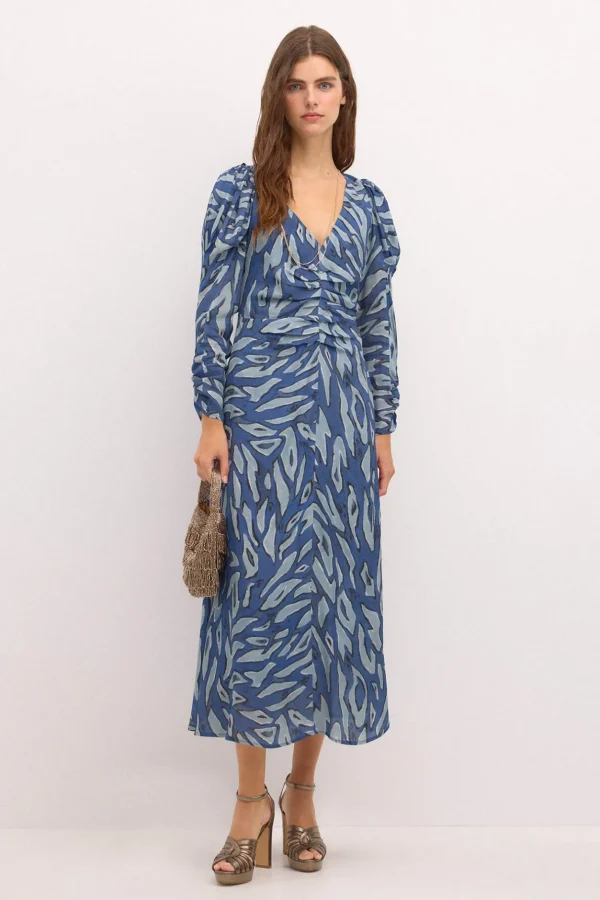 Fashion Rea. Vestido estampado. Mujer Vestidos Y Monos