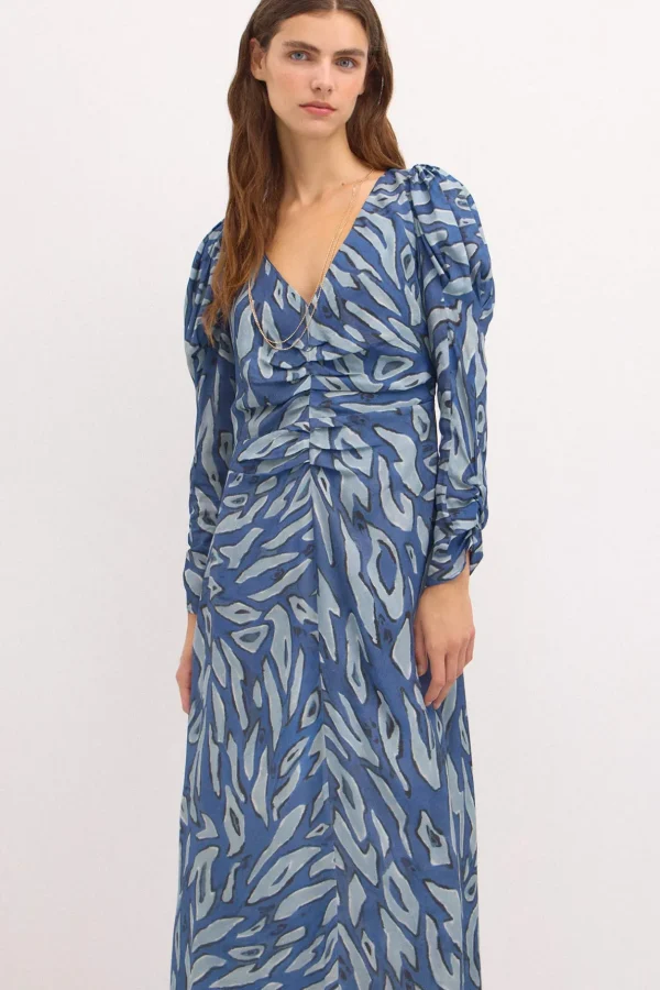 Fashion Rea. Vestido estampado. Mujer Vestidos Y Monos