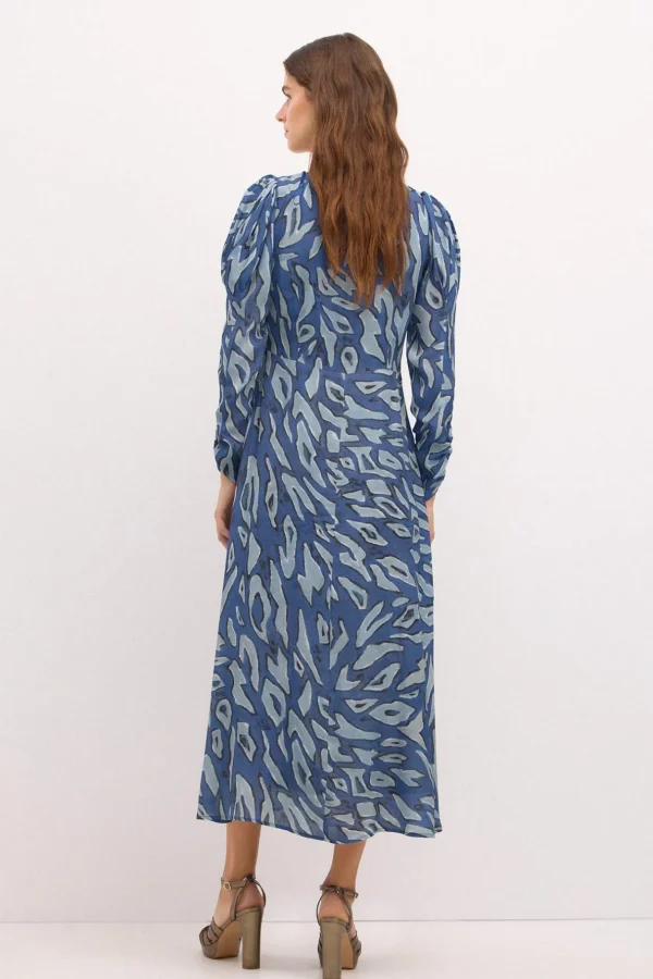 Fashion Rea. Vestido estampado. Mujer Vestidos Y Monos