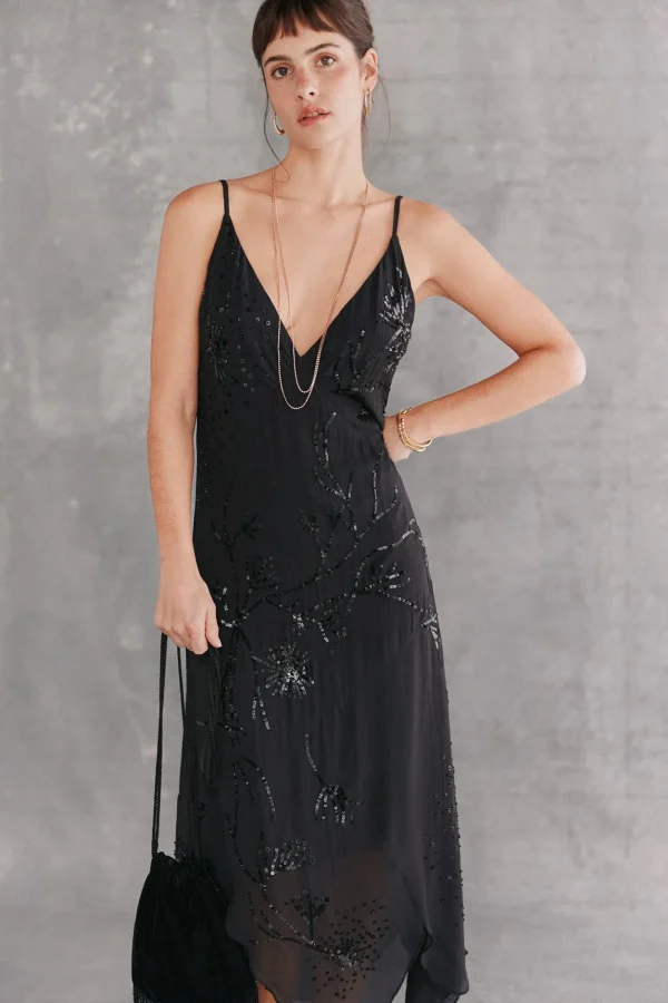 Sale Rina. Vestido lentejuelas Mujer Vestidos Y Monos