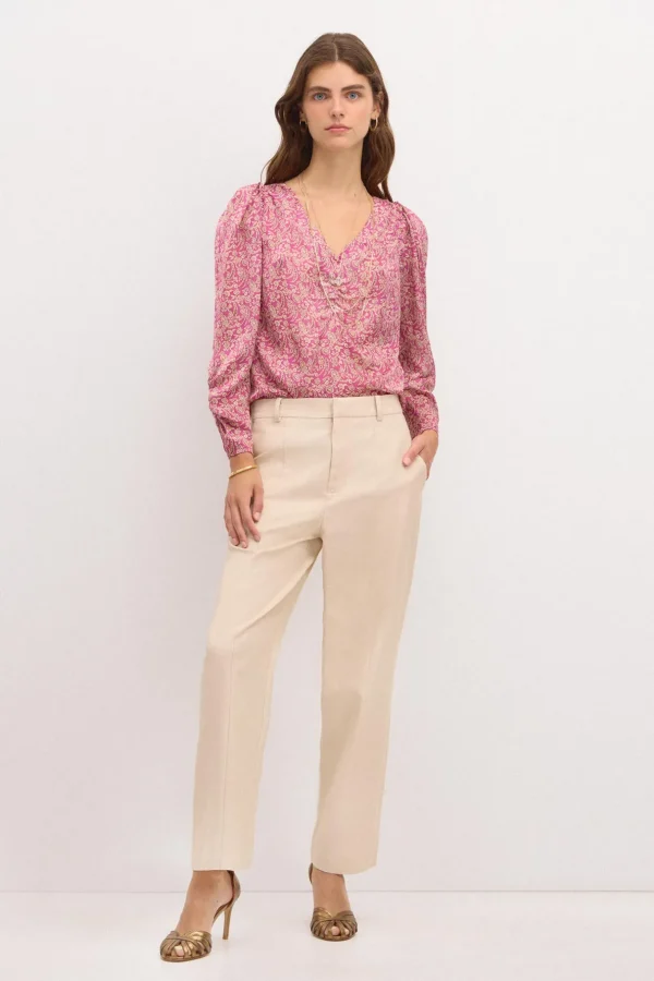 New Rita. Blusa estampada. Mujer Blusas Y Camisas