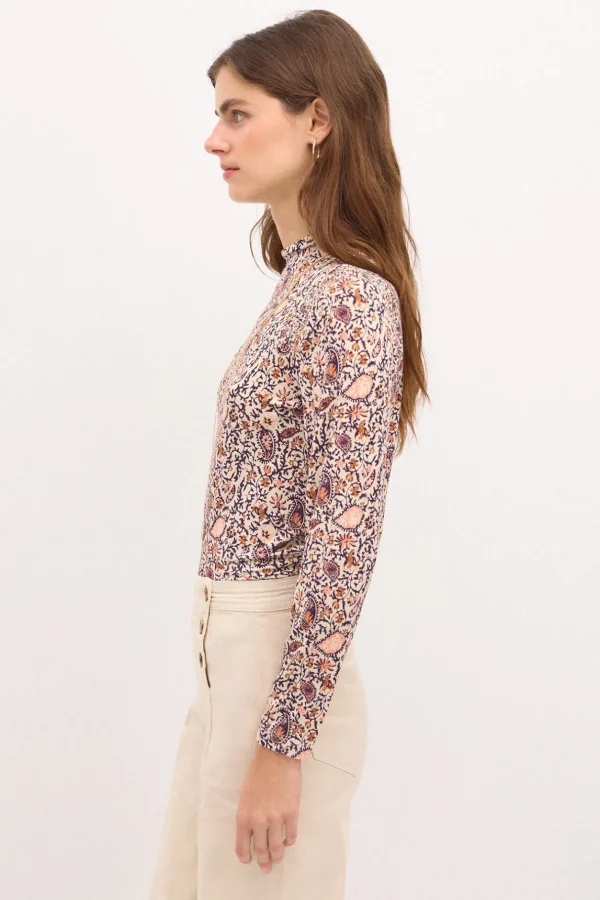 Fashion Samanta. Camiseta entallada estampada Mujer Camisetas Y Tops