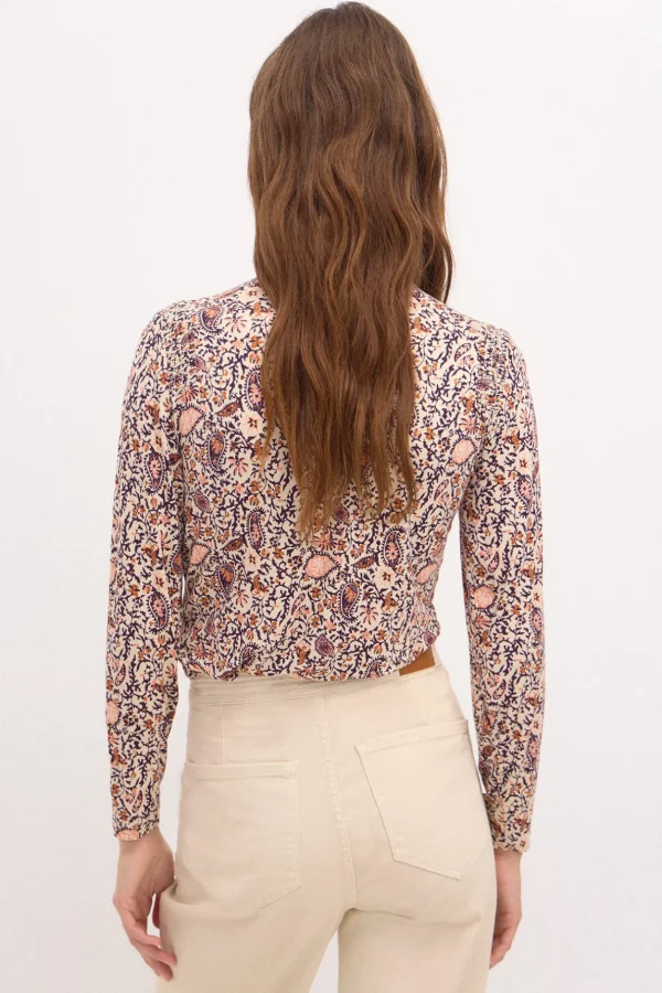 Fashion Samanta. Camiseta entallada estampada Mujer Camisetas Y Tops