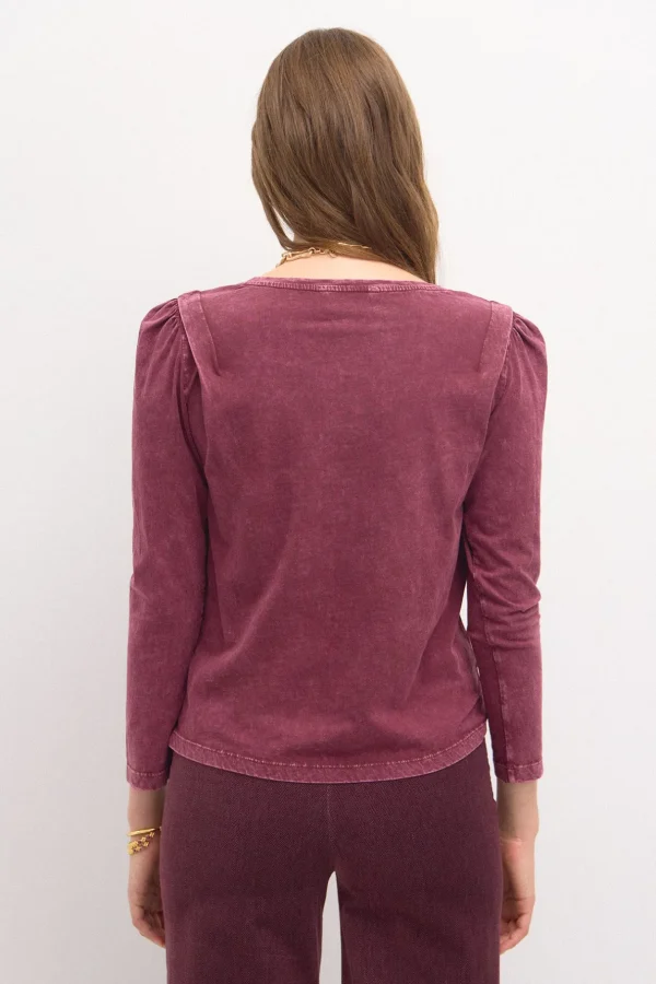 Best Sale Simona. Camiseta de algodón entallada Mujer Camisetas Y Tops