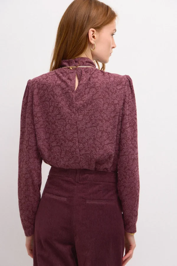 Online Soraya. Camiseta de jacquard Mujer Camisetas Y Tops