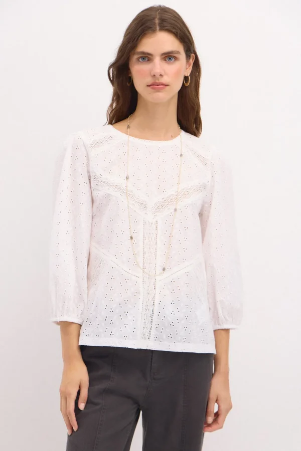 Discount Sorima. Camiseta de algodón romántica Mujer Camisetas Y Tops