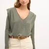 Shop Sussan. Camiseta manga larga Mujer Camisetas Y Tops