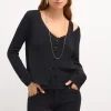 Clearance Taciana. Chaqueta de punto perlado Mujer Jerséis Y Cárdigans