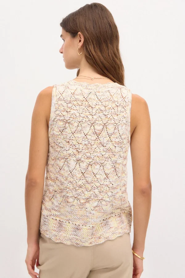 Flash Sale Tadea. Top de punto Mujer Camisetas Y Tops