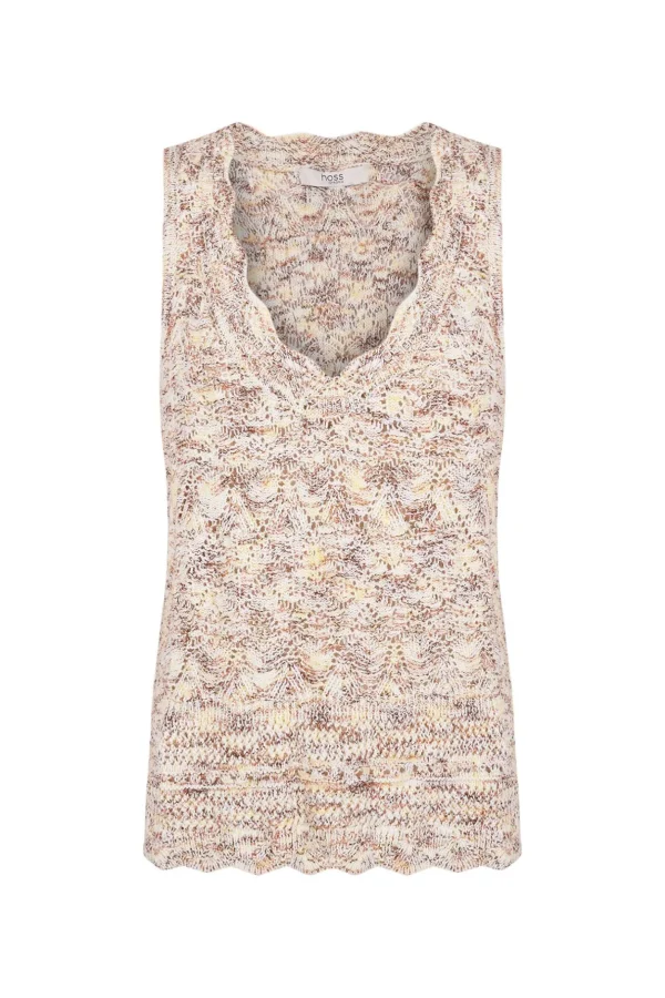Flash Sale Tadea. Top de punto Mujer Camisetas Y Tops