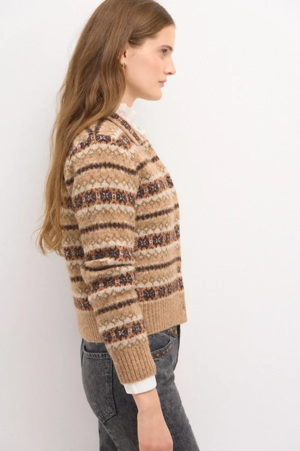 Flash Sale Tahira.Chaqueta greca Mujer Jerséis Y Cárdigans
