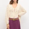 Store Tamara. Cardigan crochet Mujer Jerséis Y Cárdigans