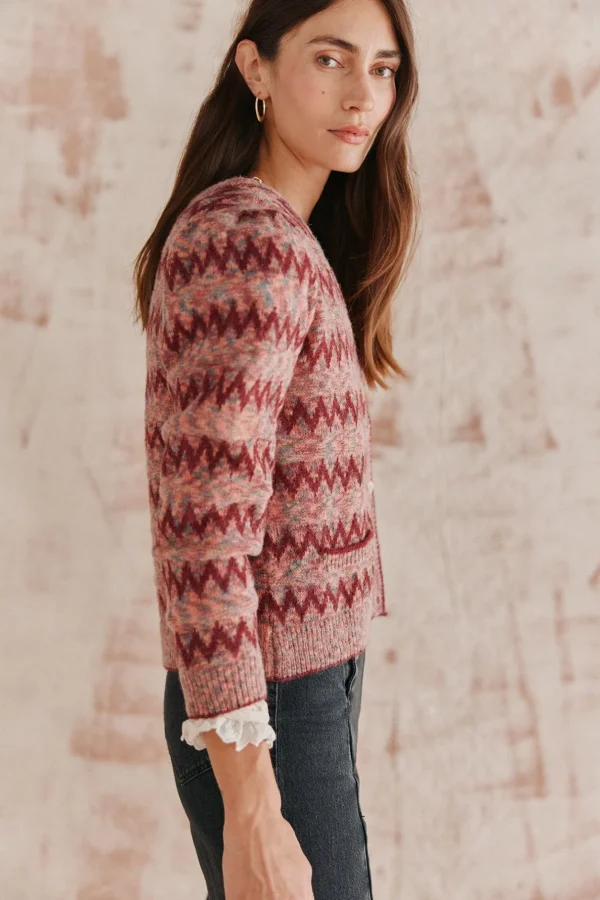 Outlet Tei. Chaqueta greca Mujer Jerséis Y Cárdigans