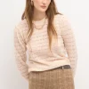 New Tella. Jersey desagujado Mujer Jerséis Y Cárdigans