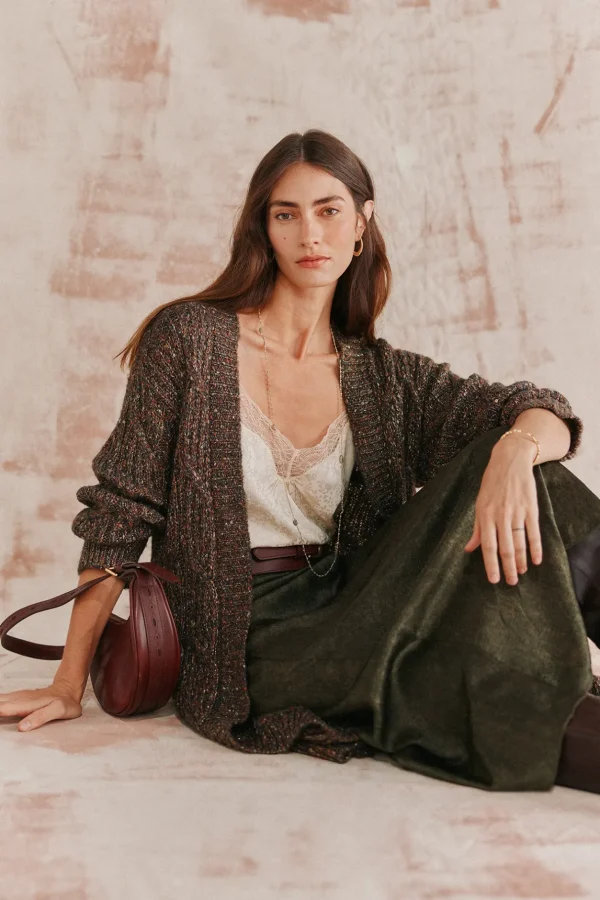 Cheap Teoberta. Cardigan de punto Mujer Jerséis Y Cárdigans