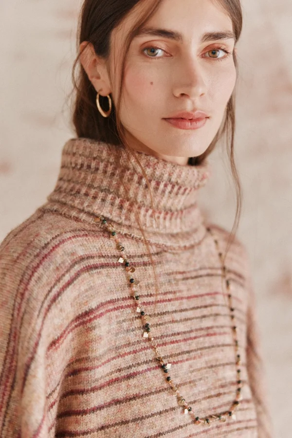Shop Teocleta. Poncho de punto Mujer Abrigos Y Chaquetas | Jerséis Y Cárdigans